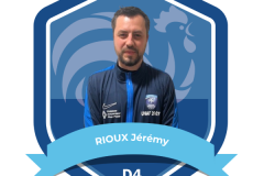 TROMBINOSCOPE ARBITRES - D4 - RIOUX Jérémy