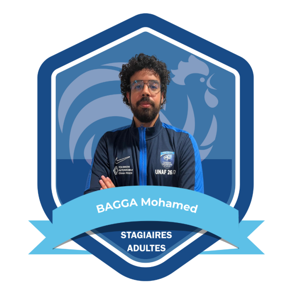 TROMBINOSCOPE ARBITRES - STAGIAIRES ADULTES - BAGGA Mohamed
