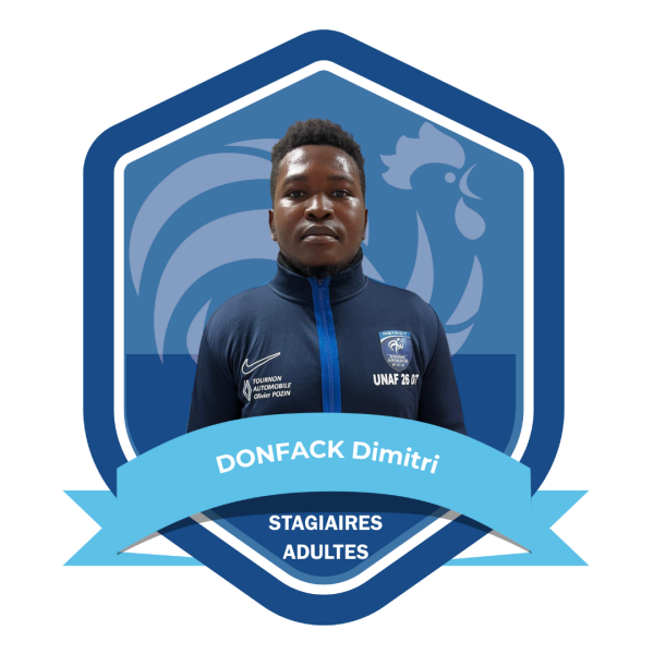 TROMBINOSCOPE ARBITRES - STAGIAIRES ADULTES - DONFACK Dimitri