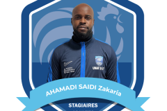 TROMBINOSCOPE ARBITRES - STAGIAIRES ADULTES - AHAMADI SAIDI Zakaria