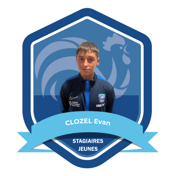 TROMBINOSCOPE ARBITRES - STAGIAIRES JEUNES - CLOZEL Evan