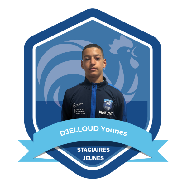 TROMBINOSCOPE ARBITRES - STAGIAIRES JEUNES - DJELLOUD Younes