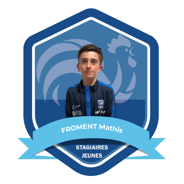 TROMBINOSCOPE ARBITRES - STAGIAIRES JEUNES - FROMENT Mathis