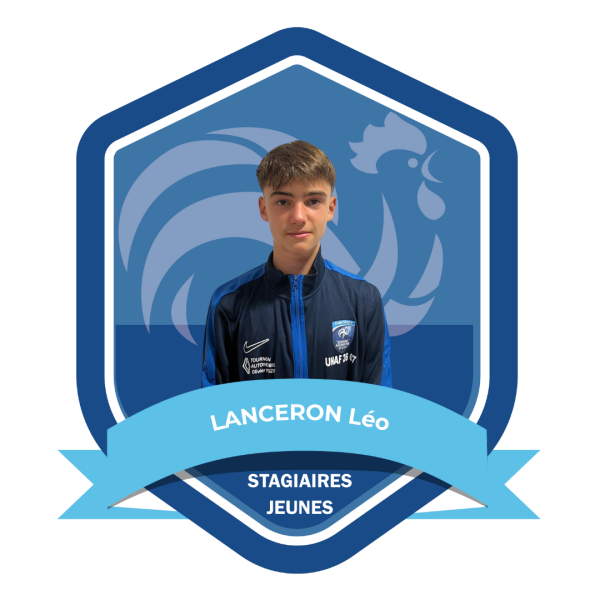 TROMBINOSCOPE ARBITRES - STAGIAIRES JEUNES - LANCERON Léo