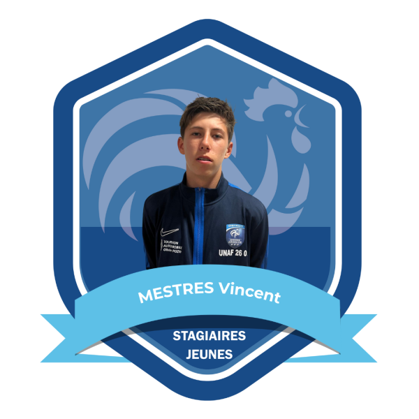 TROMBINOSCOPE ARBITRES - STAGIAIRES JEUNES - MESTRES Vincent