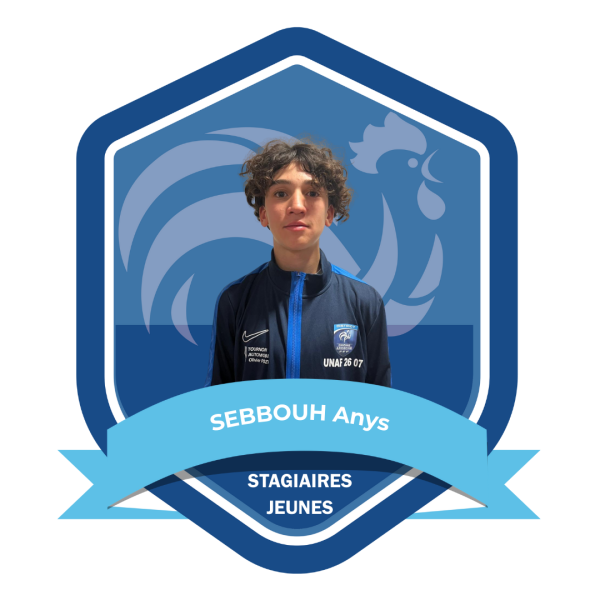 TROMBINOSCOPE ARBITRES - STAGIAIRES JEUNES - SEBBOUH Anys