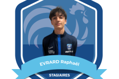 TROMBINOSCOPE ARBITRES - STAGIAIRES JEUNES - EVRARD Raphaël