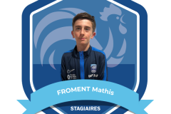 TROMBINOSCOPE ARBITRES - STAGIAIRES JEUNES - FROMENT Mathis