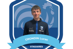TROMBINOSCOPE ARBITRES - STAGIAIRES JEUNES - GRONDIN Lucas