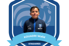 TROMBINOSCOPE ARBITRES - STAGIAIRES JEUNES - KOUADRI Walid