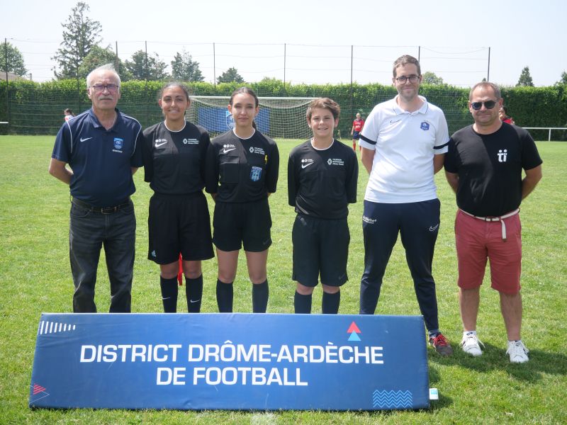 UN WEEK-END MEMORABLE POUR LES COUPES DRÔME-ARDÈCHE - ARBITRES